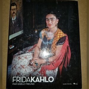 Frida Kahlo Hard Cover Book By Gisele Freund